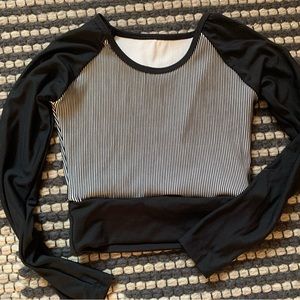 Sylvia P size 10 girls crop top for dance or gymnastics